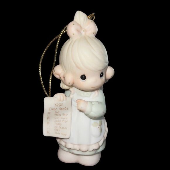VTG 1992 Precious Moments Christmas ornament "But the Greatest of These Is Love” - Picture 4 of 10